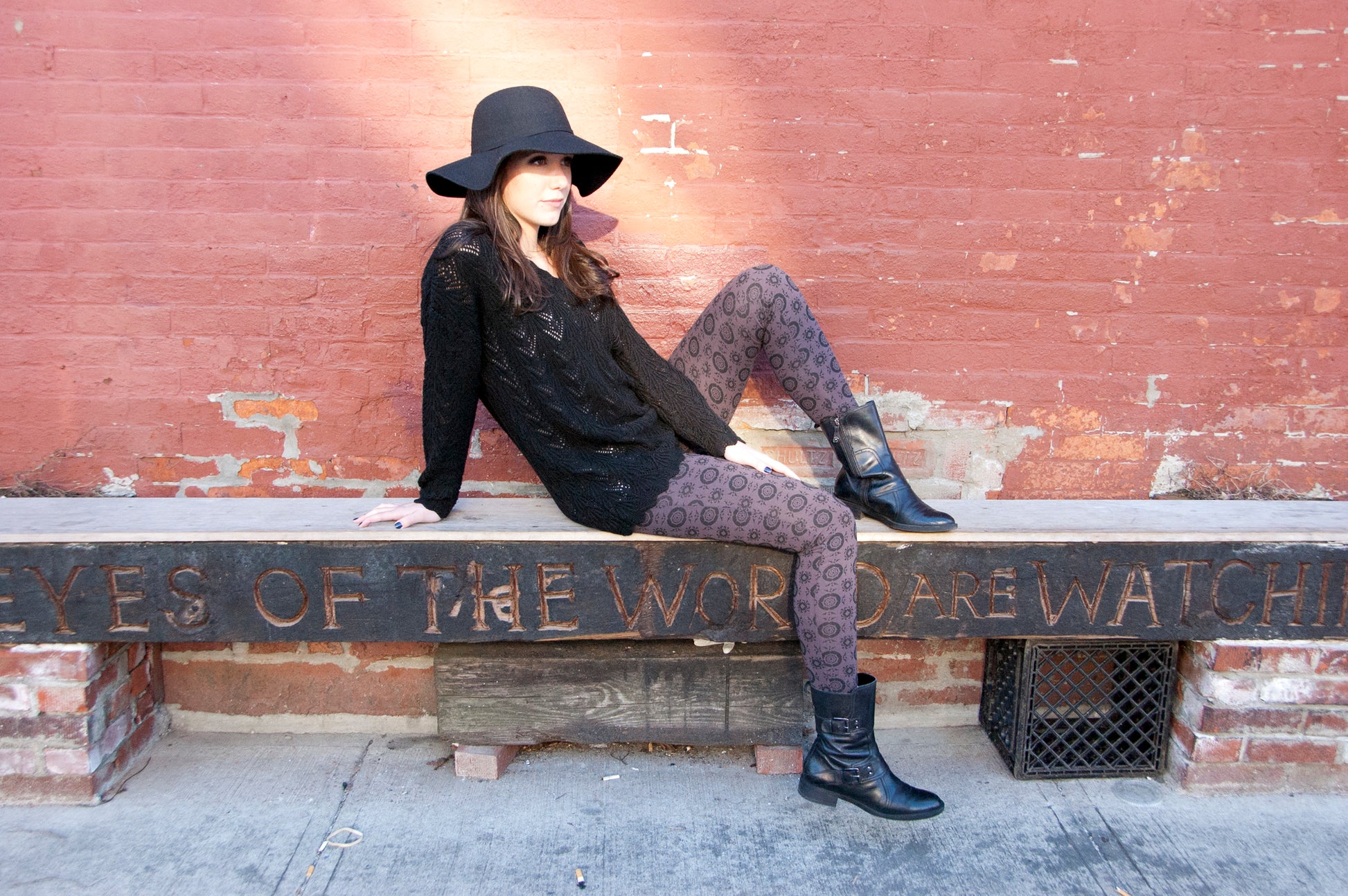 Black Signature Sweater (Originally $119.00)