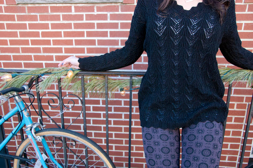 Black Signature Sweater (Originally $119.00)