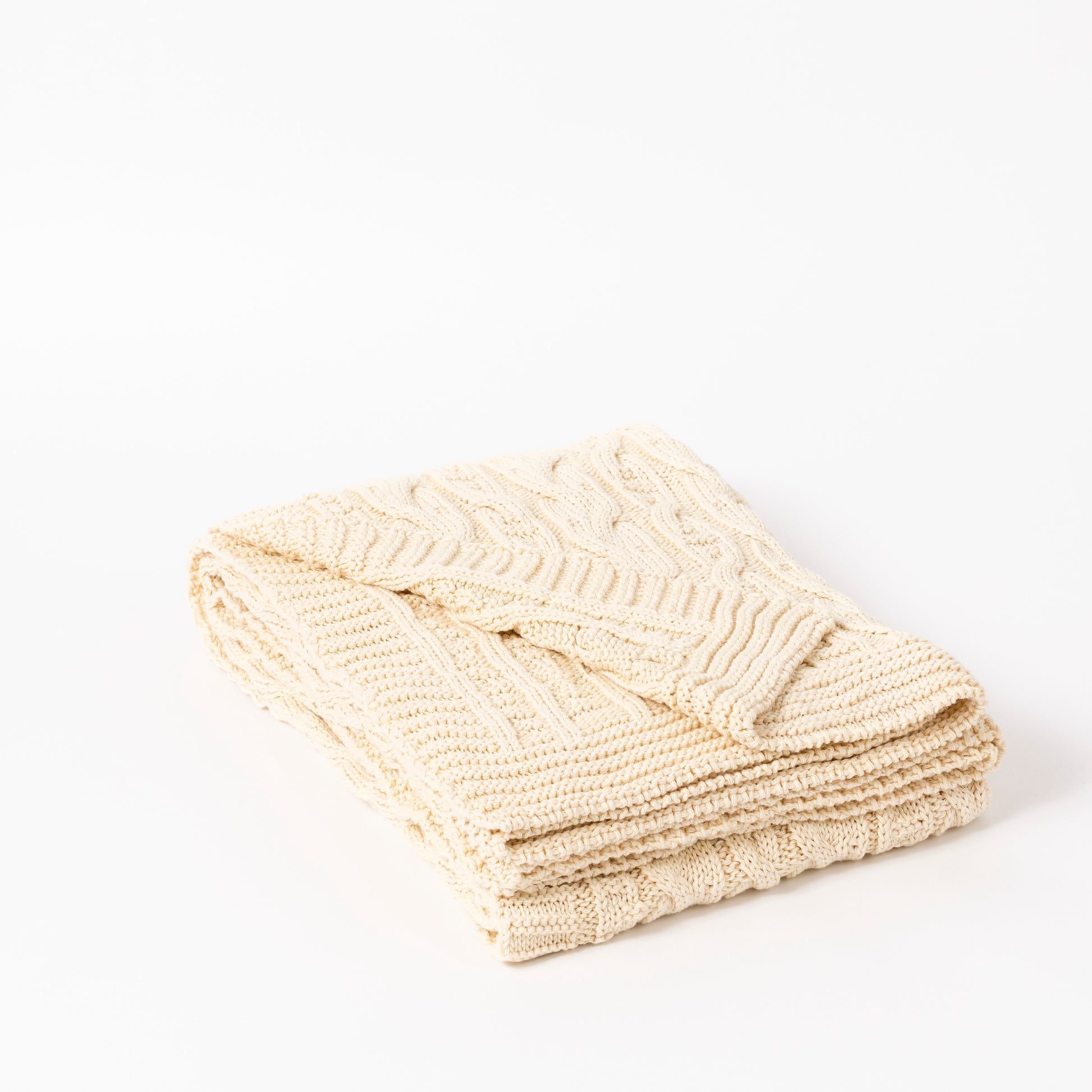 Braided Cable 2.0 Throw Blanket