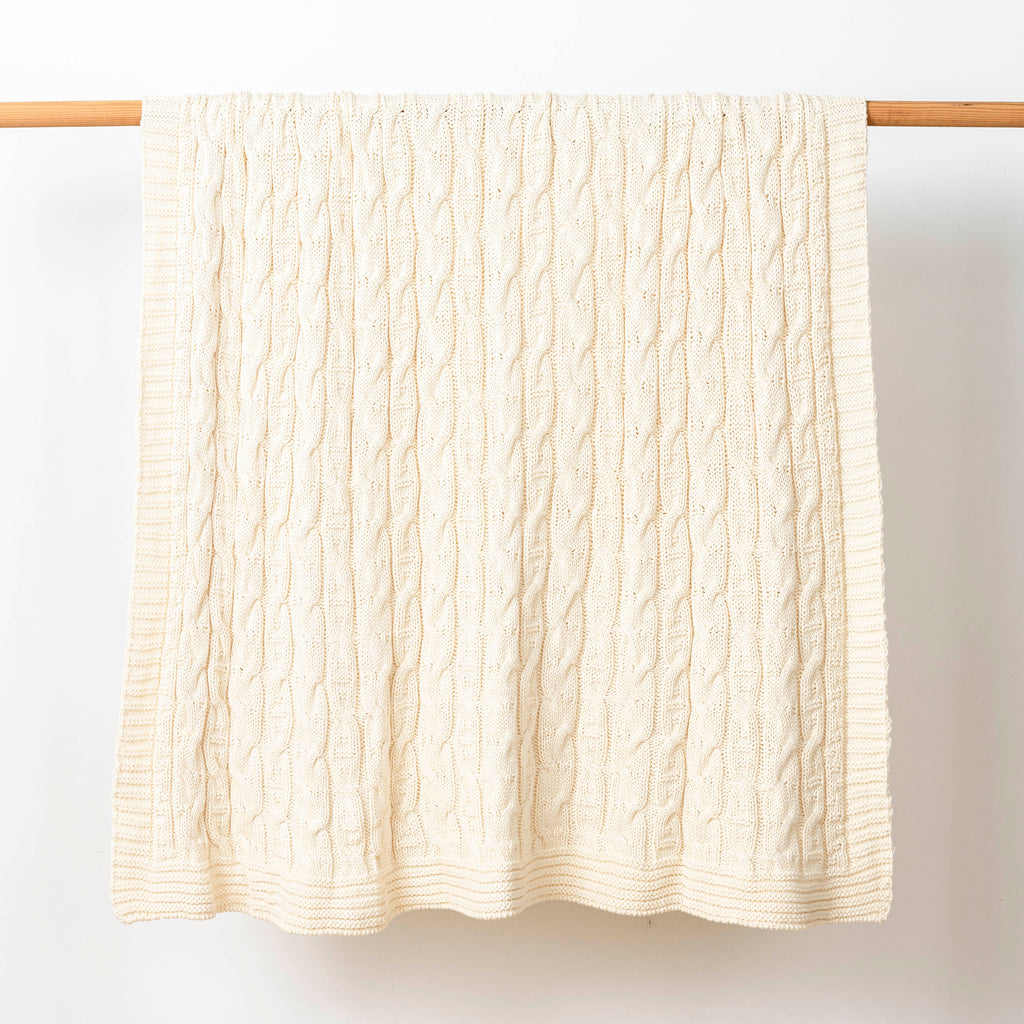 Braided Cable 2.0 Throw Blanket