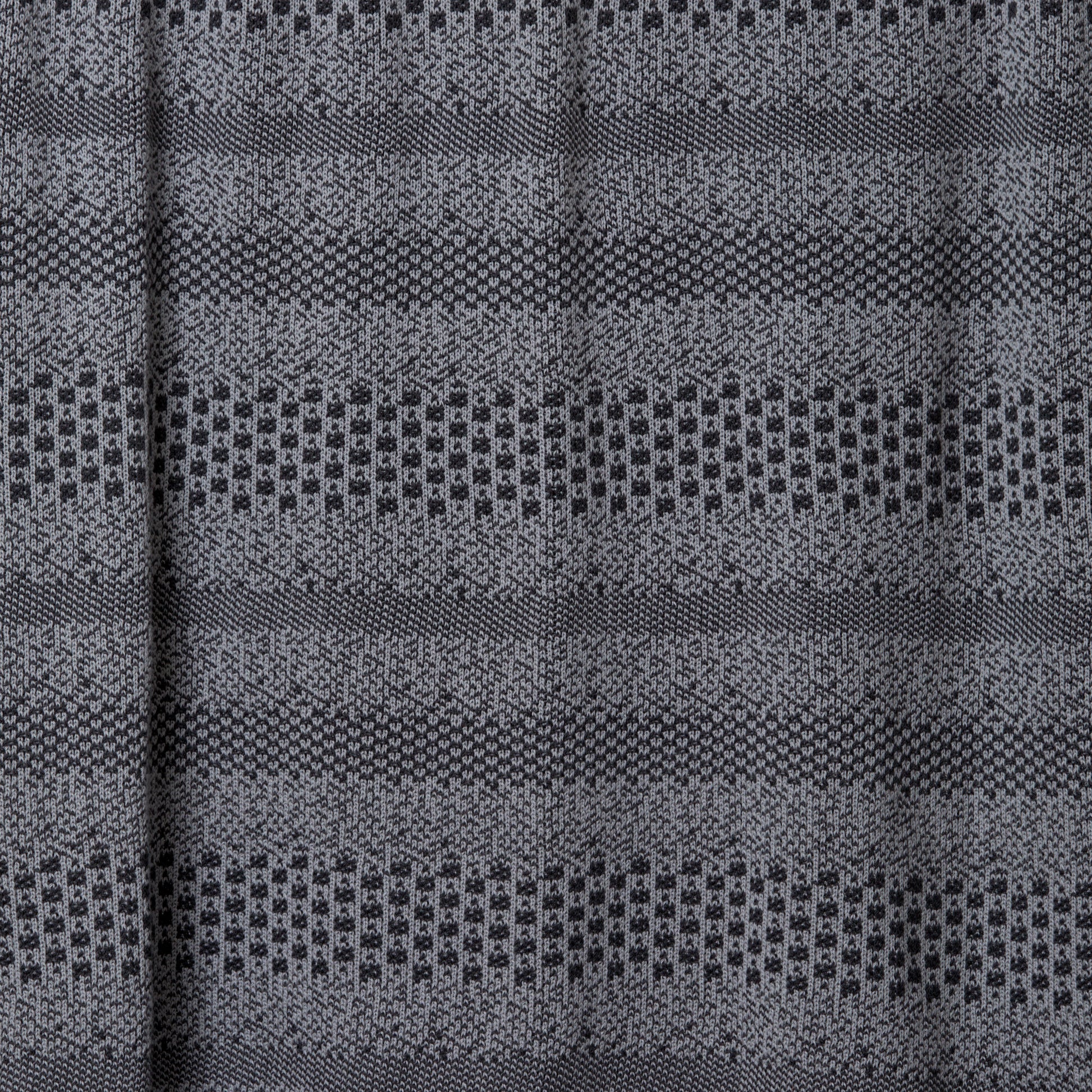 Lt Grey/Dk Grey Pixels Throw Blanket