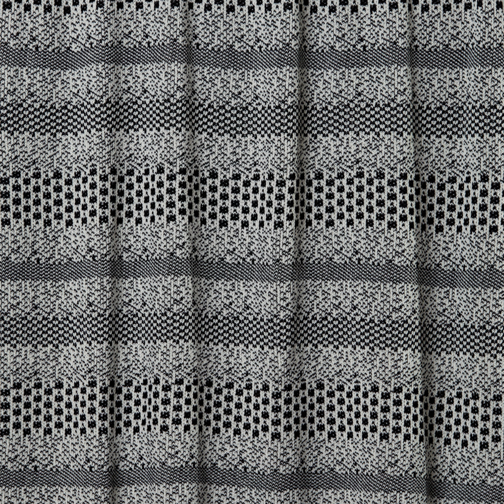 Black/White Pixels Throw Blanket