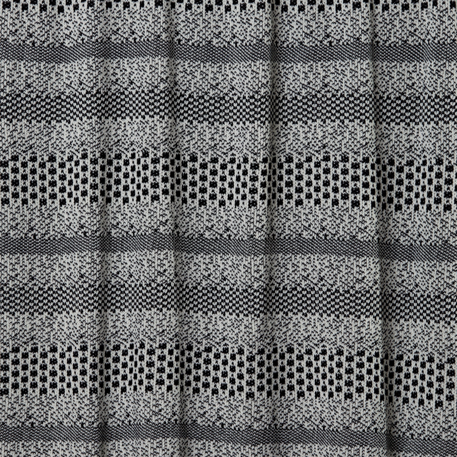 Black/White Pixels Throw Blanket