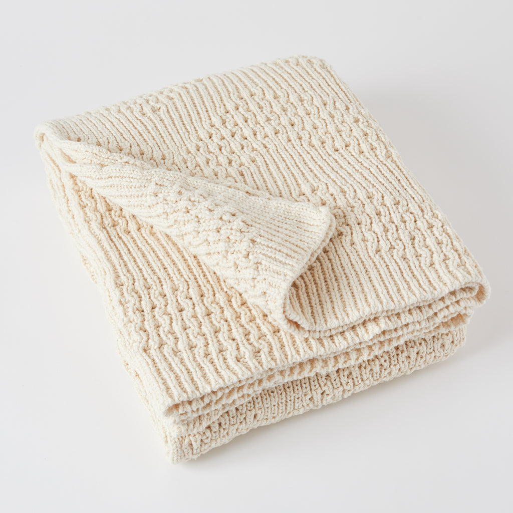 Chevron Tuck Throw Blanket