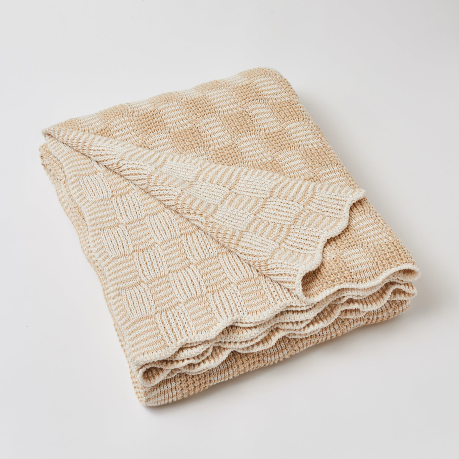 Sand Classic Pop Cotton Throw Blanket