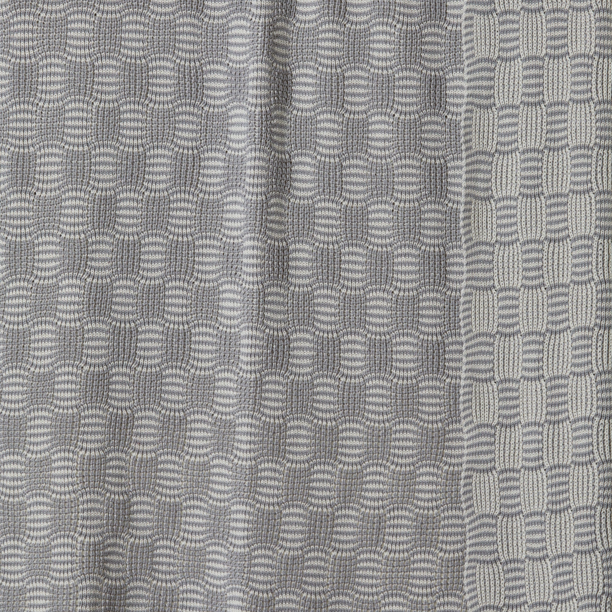 Grey Classic Pop Cotton Throw Blanket