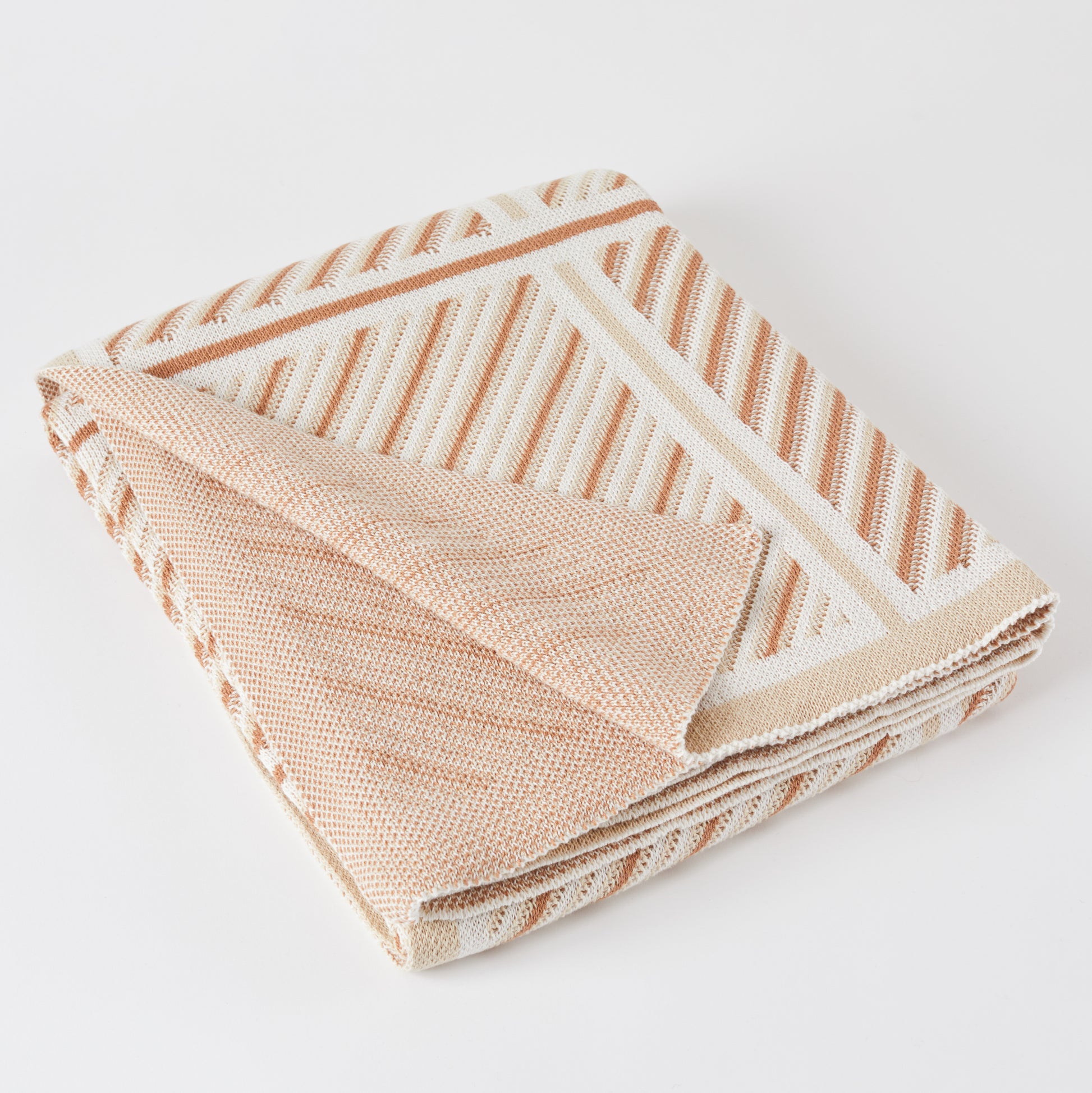 Russet Combo Classic Crossings Cotton Throw Blanket