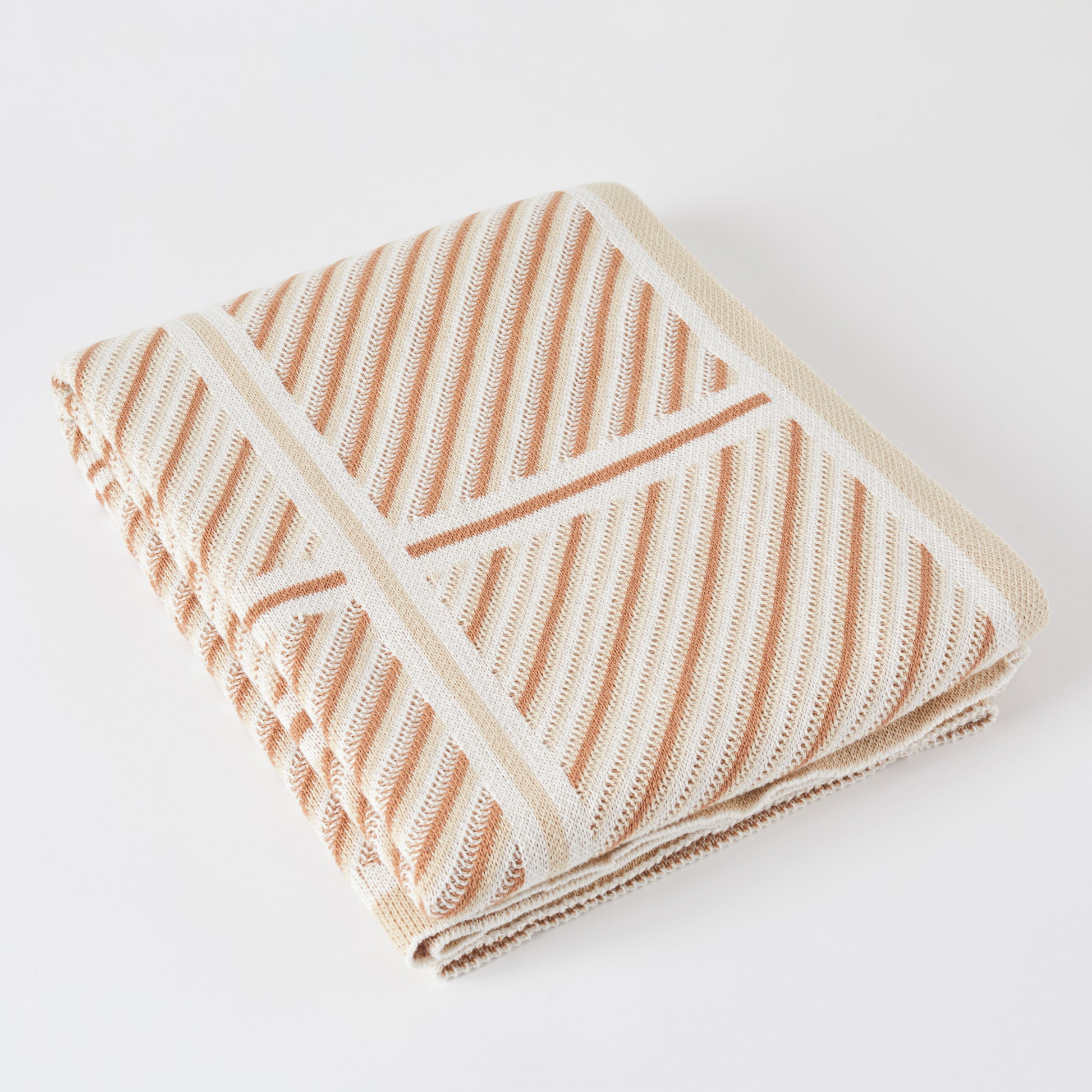 Russet Combo Classic Crossings Cotton Throw Blanket