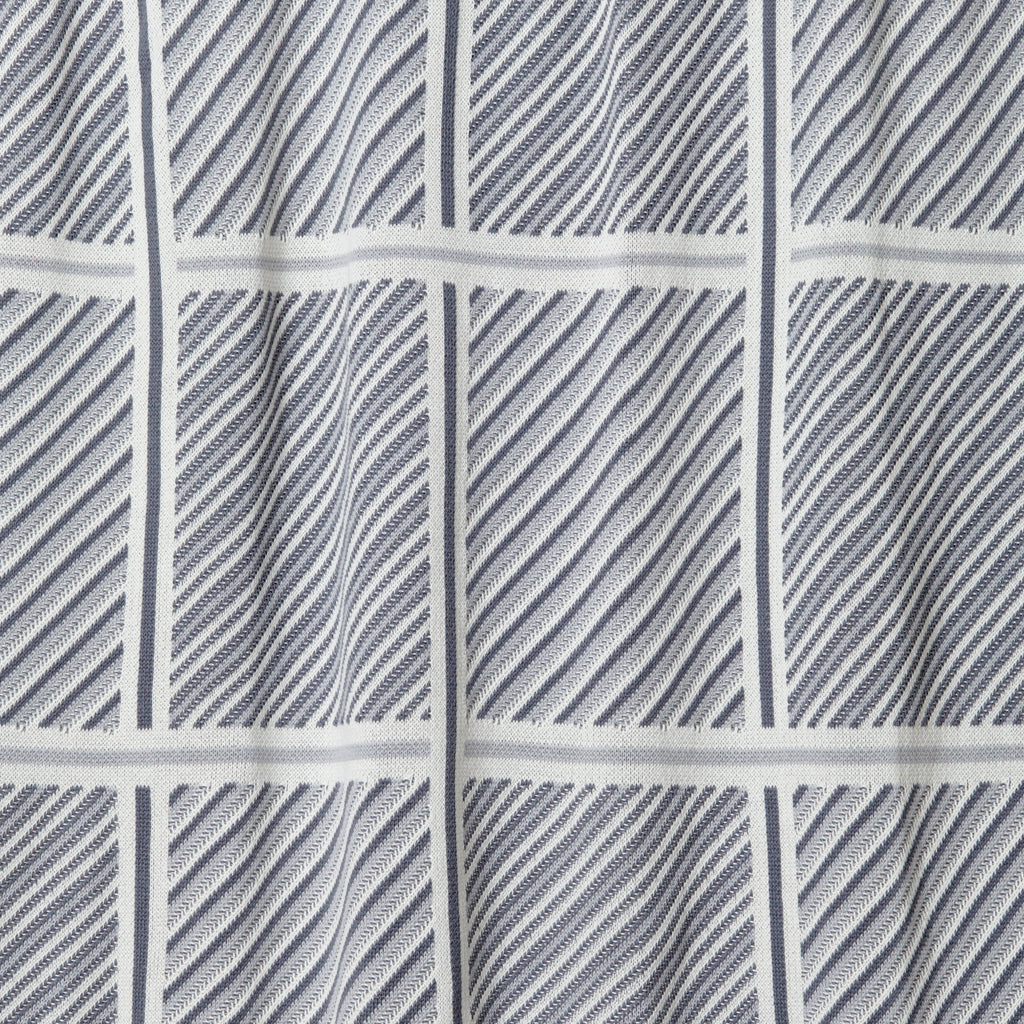 Dark Grey Combo Classic Crossings Cotton Throw Blanket