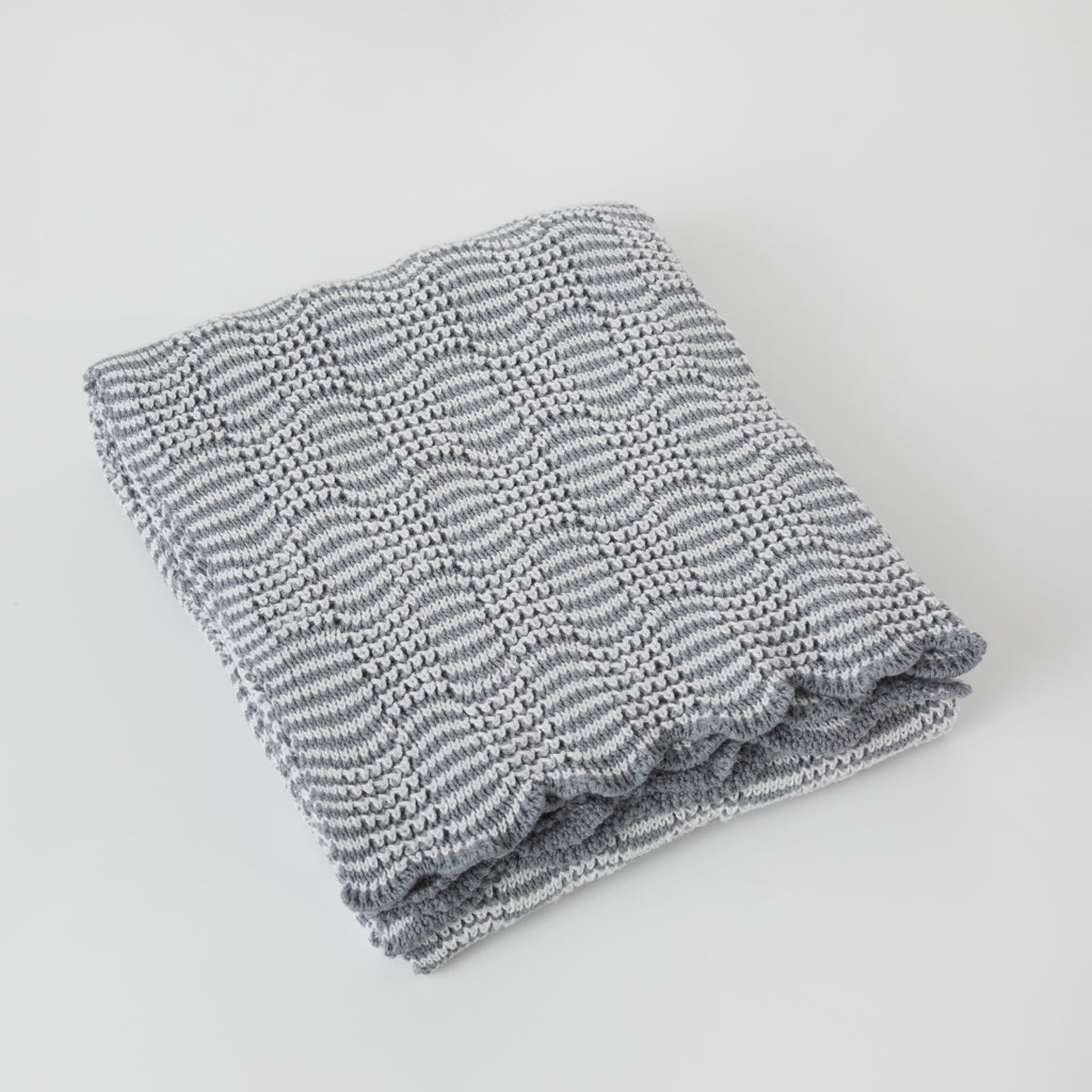 Mini Waves Baby Blanket