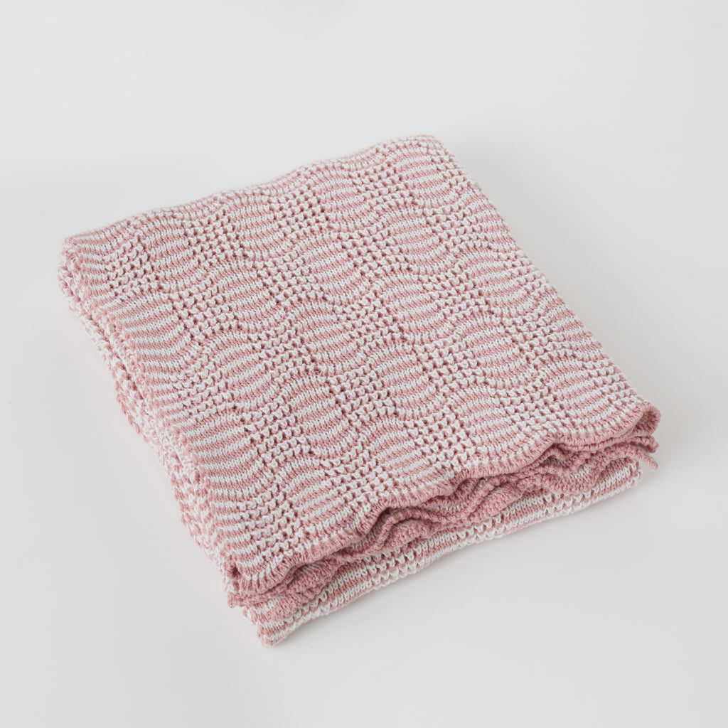 Mini Waves Baby Blanket