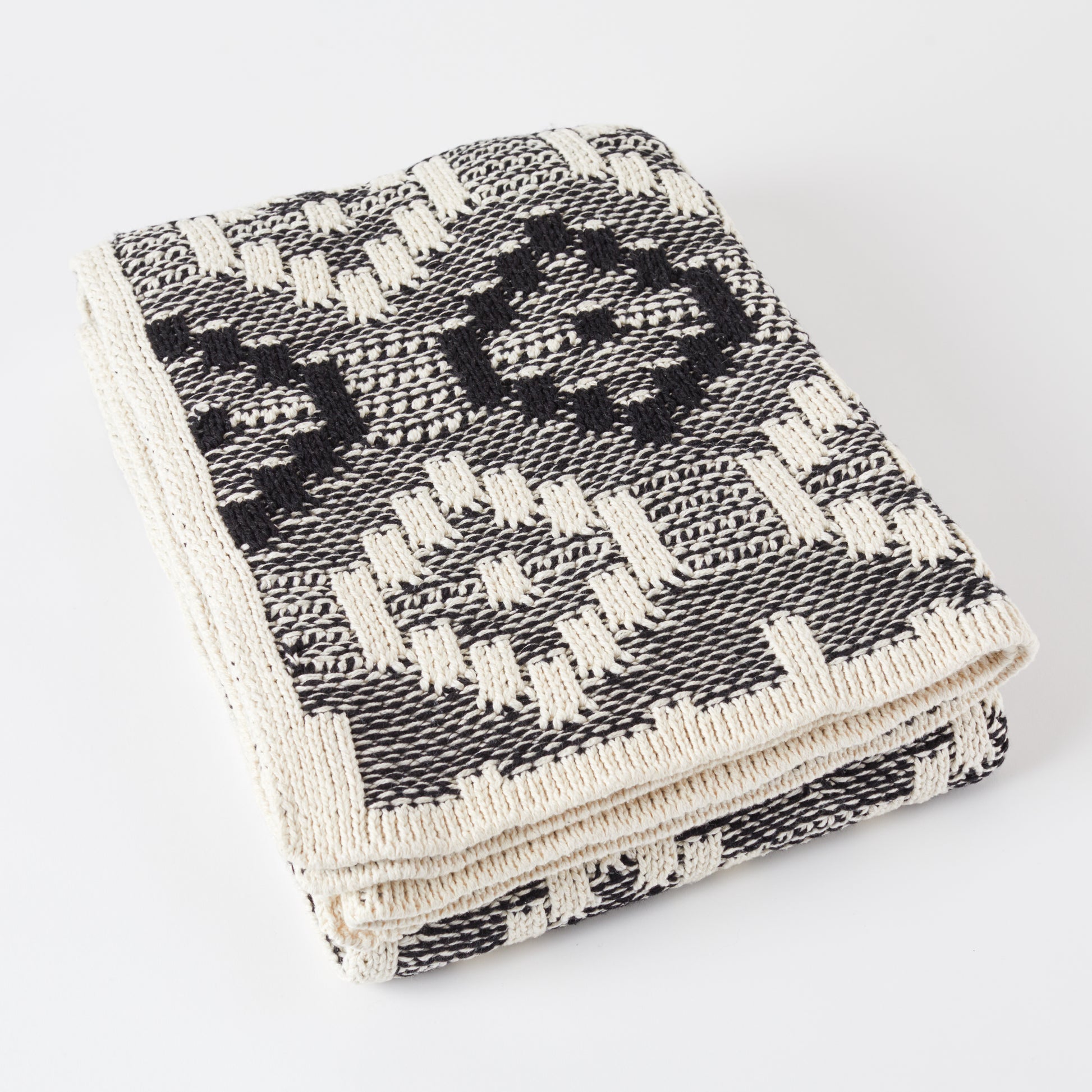 Mirrored Diamonds Throw Blanket