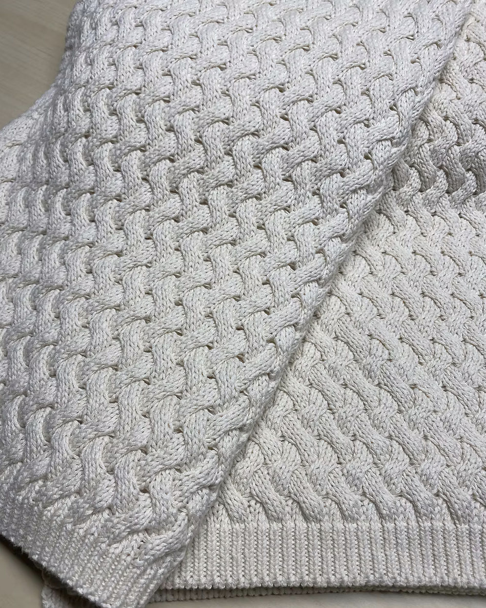Sailor Stitch Throw Blanket