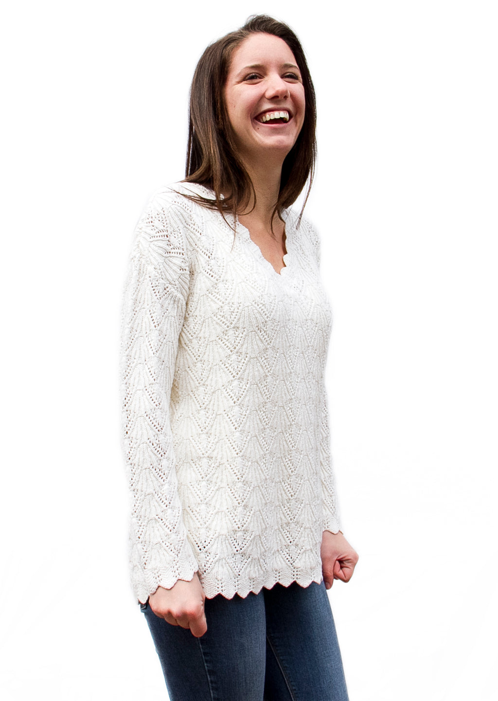Rich Cream Signature Sweater (Originally $119.00)