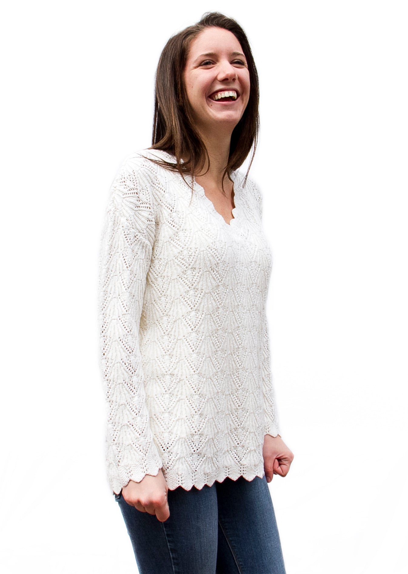 Rich Cream Signature Sweater (Originally $119.00)