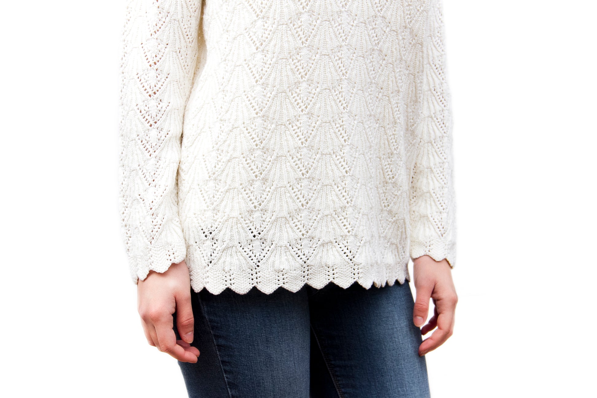 Rich Cream Signature Sweater (Originally $119.00)