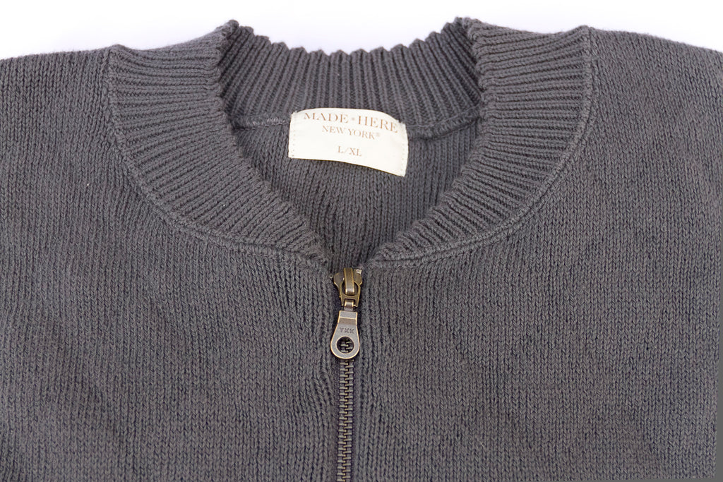 Storm Quilted Zipper Cardigan (Originally $139.99)