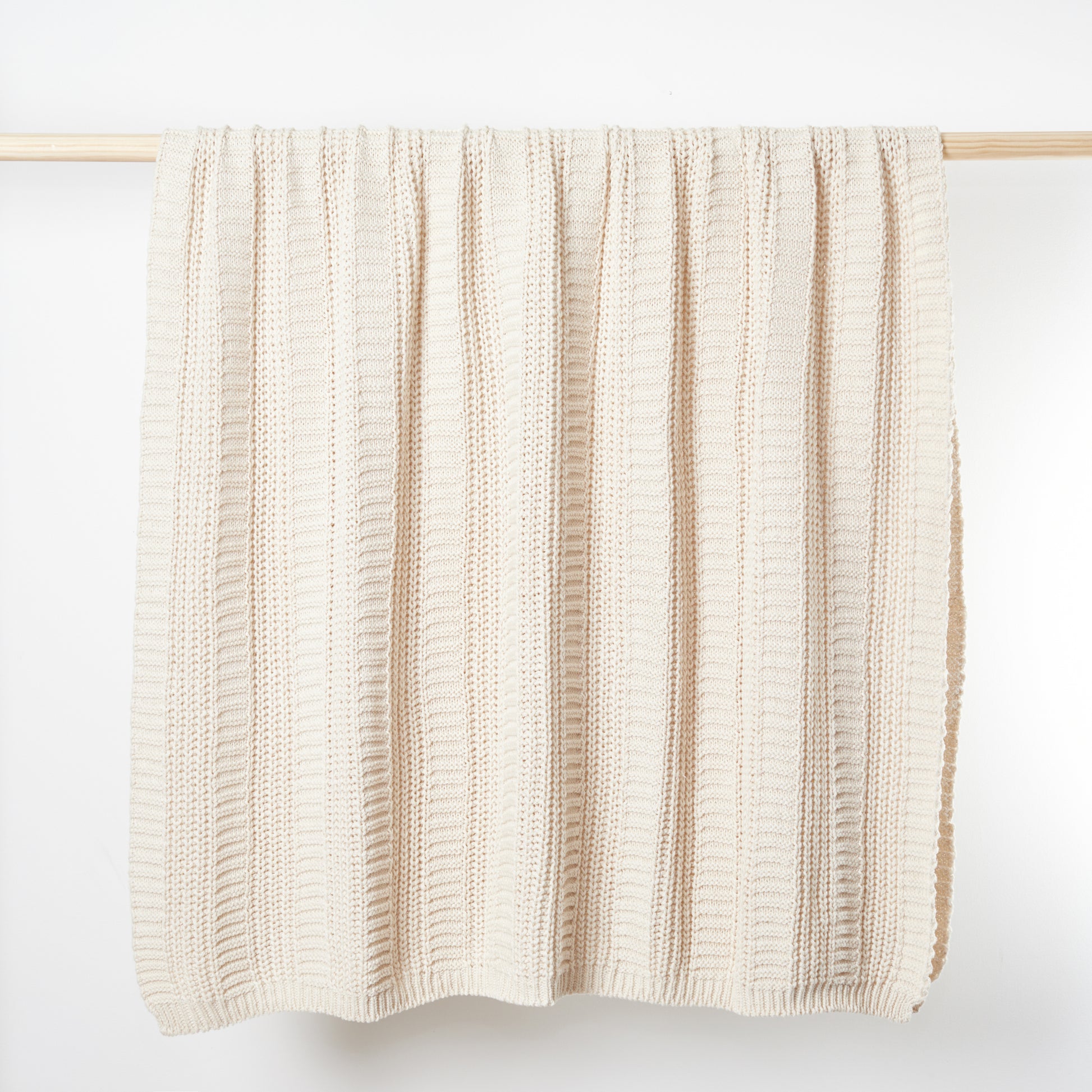 Modern Vertical Stripe Throw Blanket