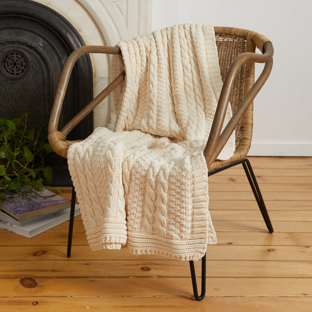 Fisherman Inspired Throw Blanket