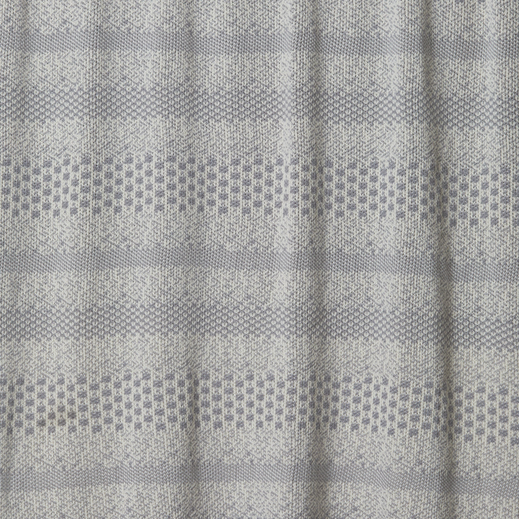 Light Grey Pixels Throw Blanket