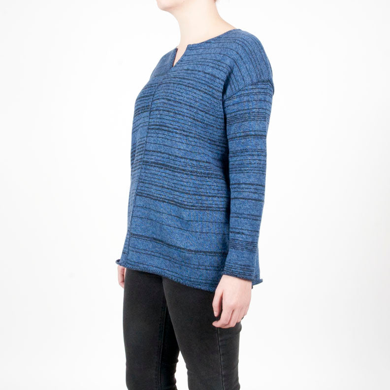 Denim/Black Everyday Sweater