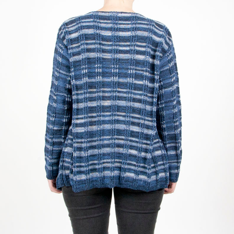 Striped Draped Cardigan (Originally $74.95)